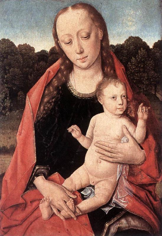 BOUTS, Dieric the Elder The Virgin and Child dfg oil painting image